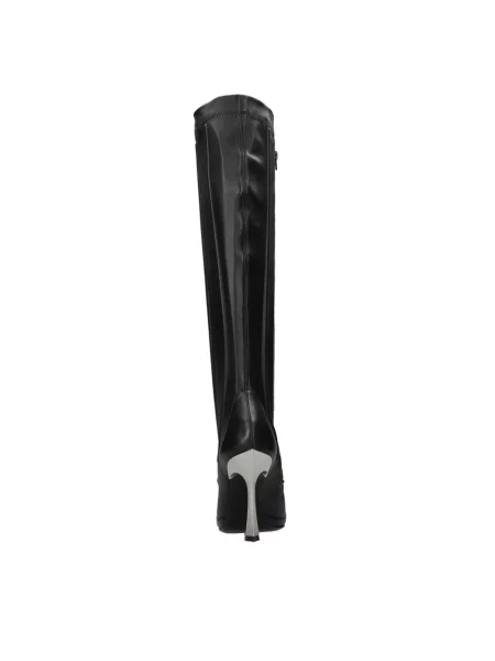 Botki Mugler skórzane czarne