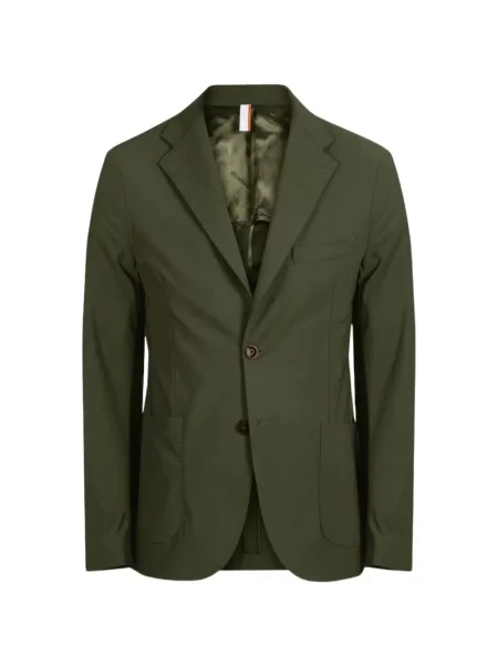 Sacou P.m.d.s. cu rever verde