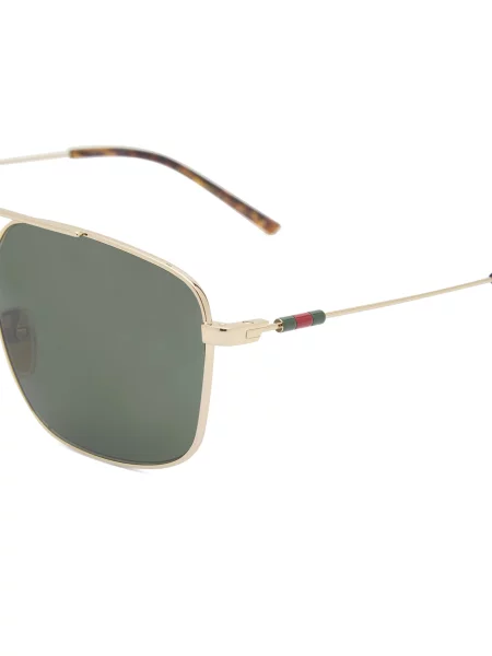 Okulary przeciwsłoneczne Gucci zielone