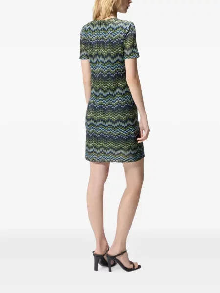 Scurt rochie mini Missoni albastru