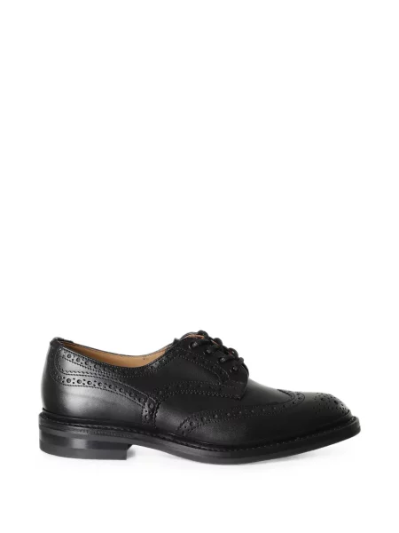 Brogues Tricker's din piele negru