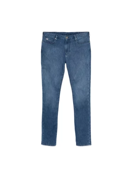 Jeansy Emporio Armani niebieskie