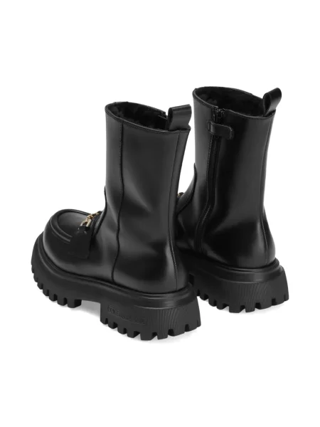 Botki dziecięce Dolce And Gabbana czarne