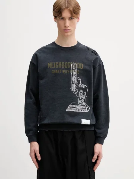 Neighborhood hanorac oversized din pentru bărbați
