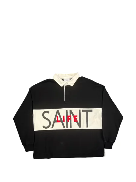 Lung tricou polo Saint Mxxxxxx negru