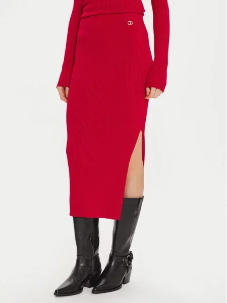 TWINSET Спідниця-олівець червоний