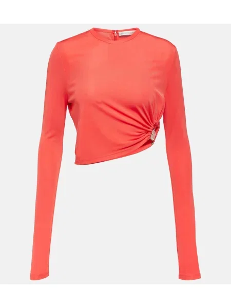 Jersey top Christopher Esber roza