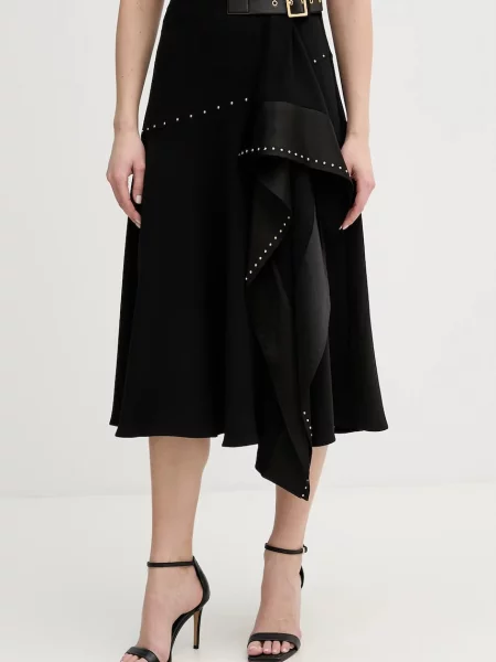 Karl Lagerfeld fustă MINI STUD negru