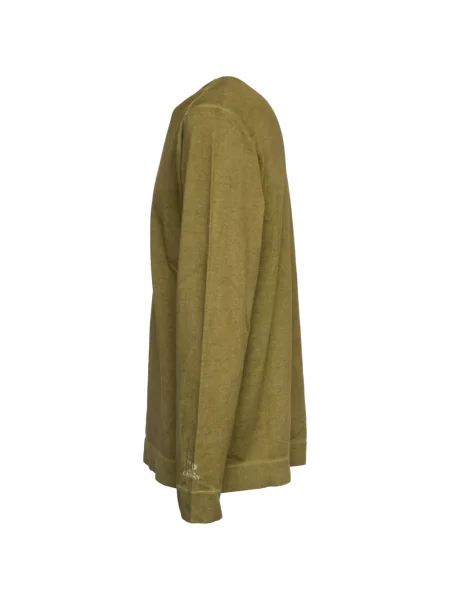 Pulover C.p. Company cu decolteu rotund verde