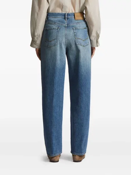 Blugi Peserico cu 5 buzunare albastru