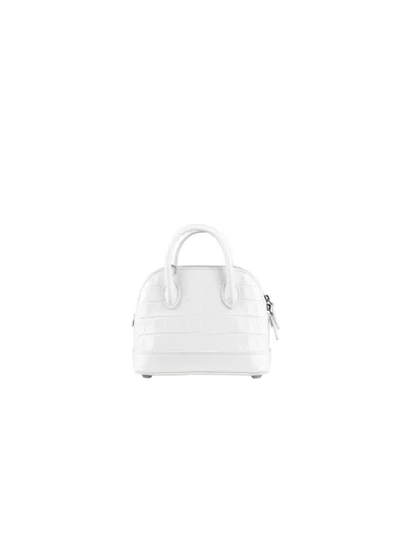 Torebka Balenciaga skórzana retro biała