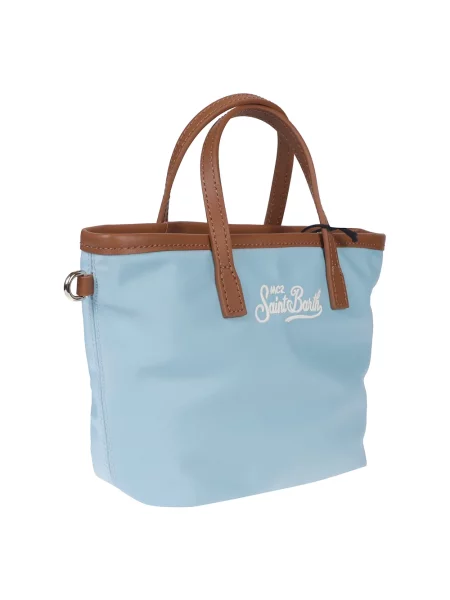 Mała torebka Mc2 Saint Barth mini niebieska