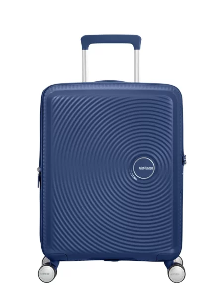 Cestovní kufr American Tourister Soundbox 41 l midnight navy modrý