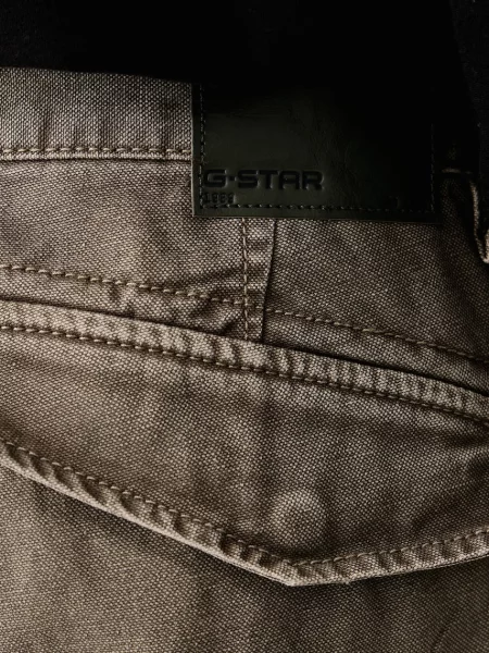 Széles szárú farmer G-star bézs