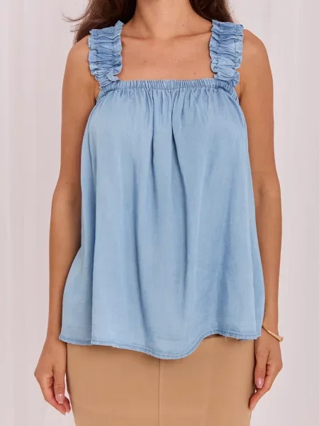 Top Italy Moda albastru