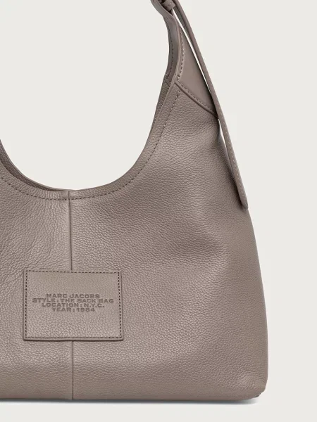 Bőr öves shopper táska Marc Jacobs bézs