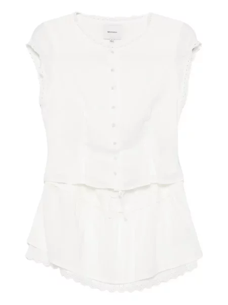 Fustă Reformation alb