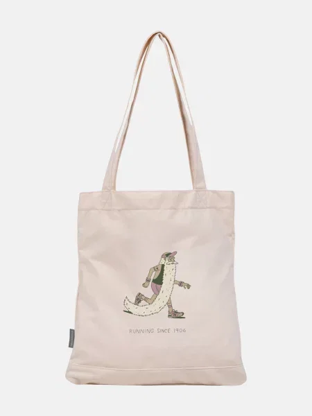 Сумка шоппер New Balance бежевая