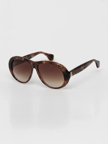 Слънчеви очила Vivienne Westwood Frankie кафяво