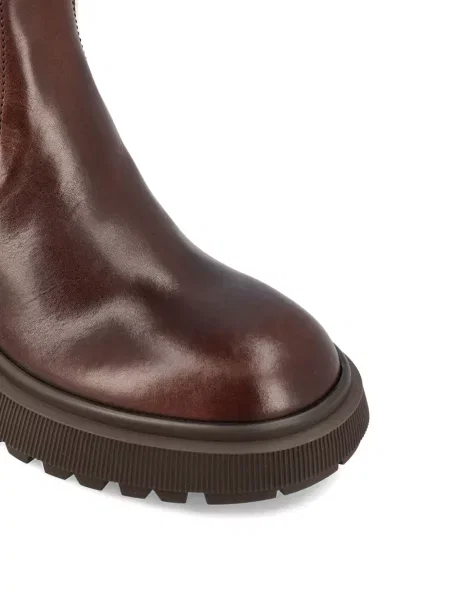 Botine Jimmy Choo din piele maro