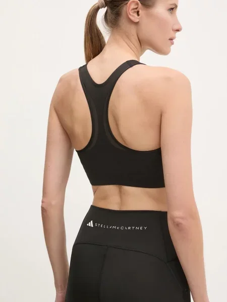 Sportovní podprsenka adidas by Stella McCartney TruePurpose černá