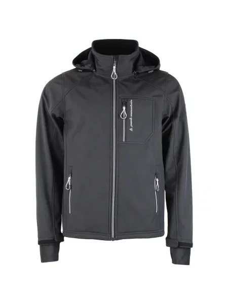 Geacă Peak Mountain softshell negru