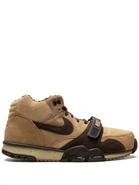 Sneakerși Nike maro