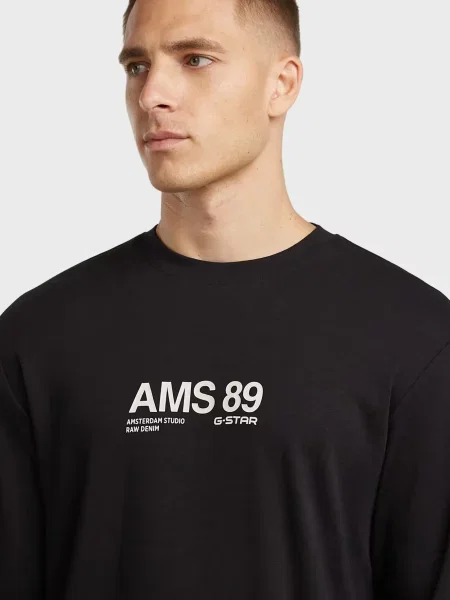 Лонгслив G-star Raw черный