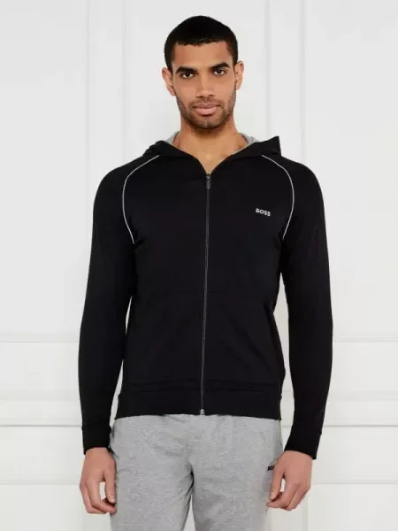 BOSS BLACK Hanorac Mix&Match negru