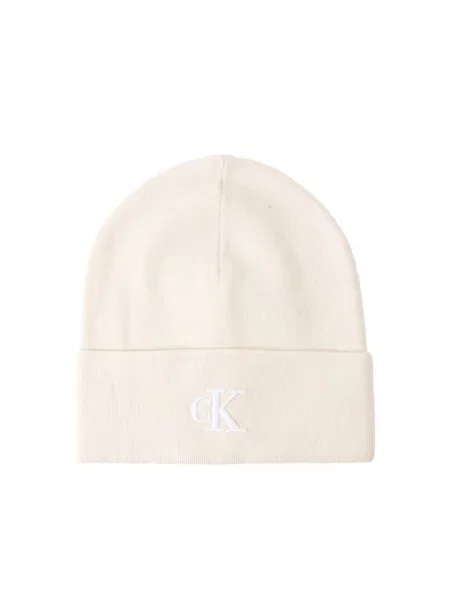 Căciulă Calvin Klein Fine Crem alb