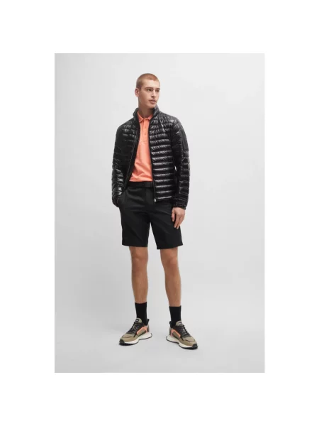 Koszulka polo Hugo Boss z logo klasyczna czerwona