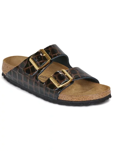 Šľapky Birkenstock hnedá