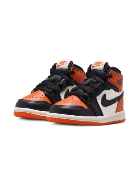 Sneakersy dziecięce Jordan Air Jordan 1 pomarańczowe