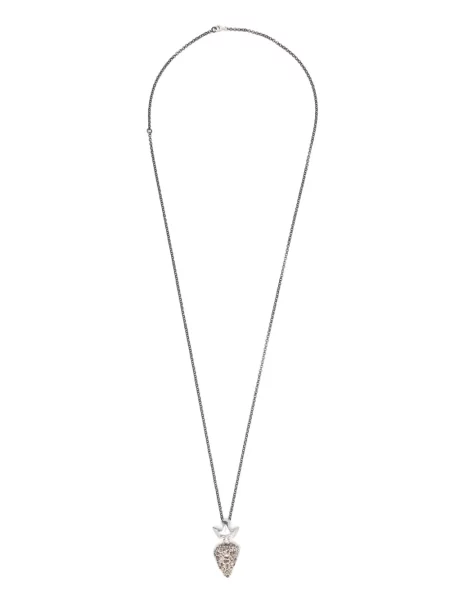 Висулка Rosa Maria сребристо