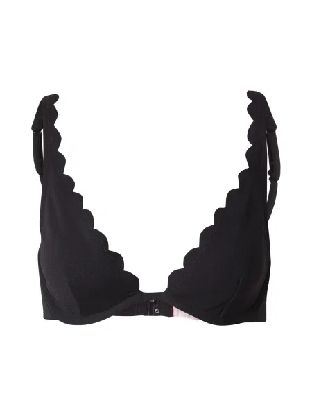 Hunkemöller Sutien costum de baie Scallop' negru