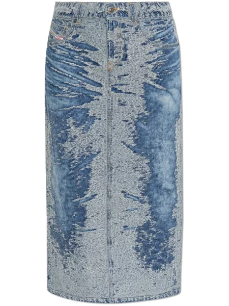 Fusta maxi Diesel albastru