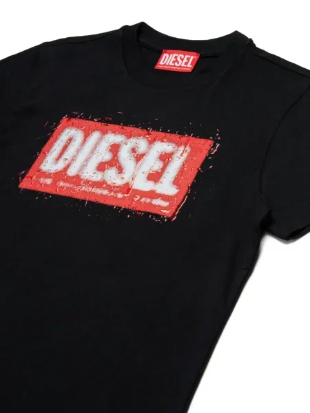 Koszulka dziecięca Diesel czarna