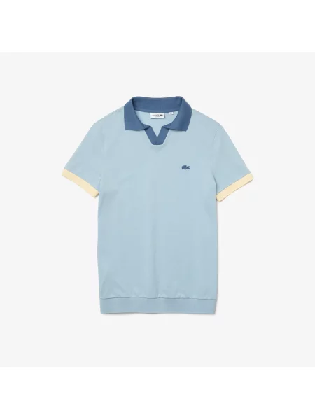 Поло Lacoste синее