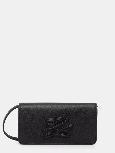 Geantă KARL LAGERFELD Autograph negru