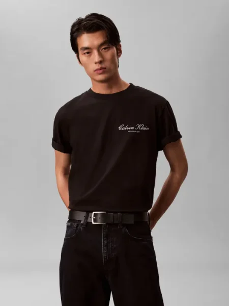 Calvin Klein Jeans Tricou | Relaxed fit negru