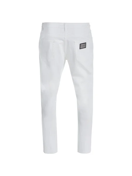 Džínsy D&g biela