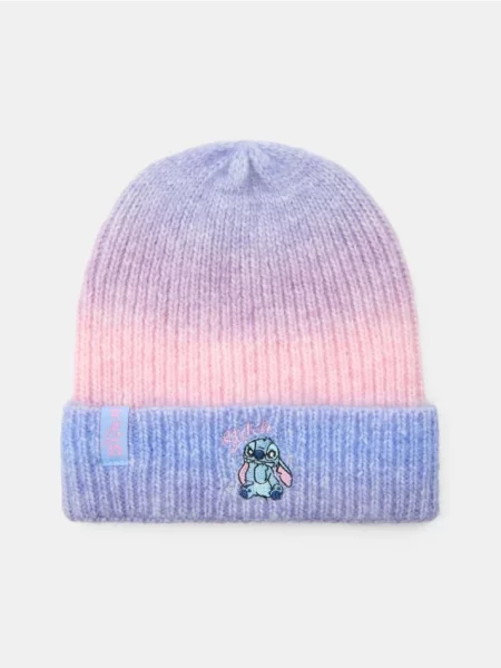 Sinsay Čepice s výšivkou Stitch vícebarevná