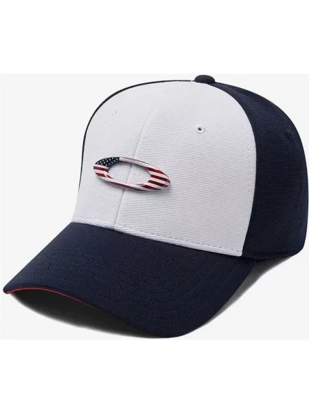 Czapka Oakley Tincan intensywnie niebieska L-XL biała