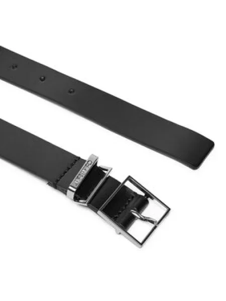 Calvin Klein Dámský Branded Loop Square Belt černá