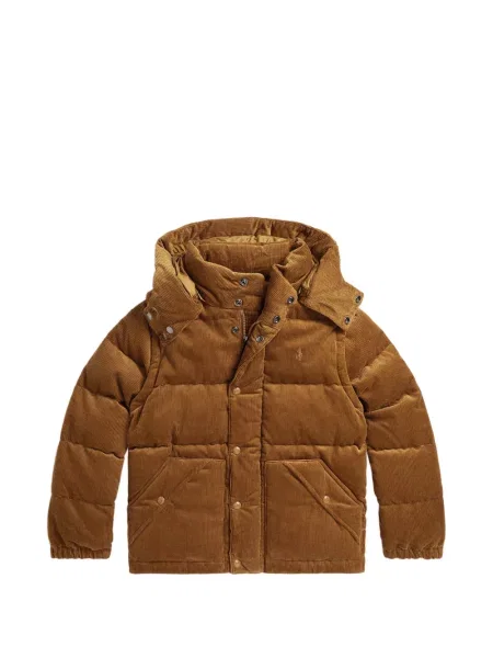 Kurtka dziecięca Polo Ralph Lauren brązowa