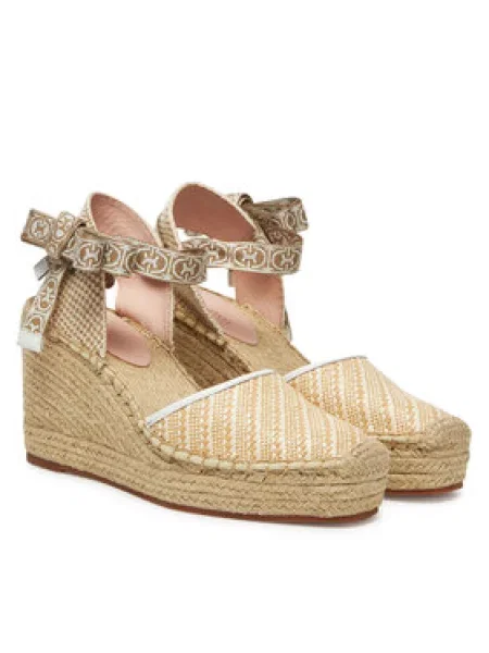 Coccinelle Espadrilky E4 SRK 32 01 01 béžová