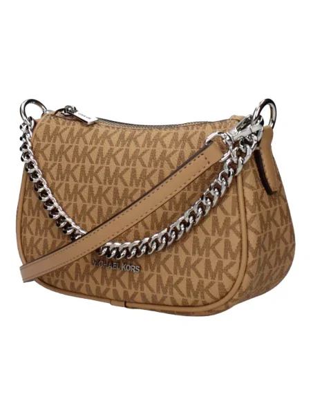 Torebka crossbody Michael Kors z logo brązowa