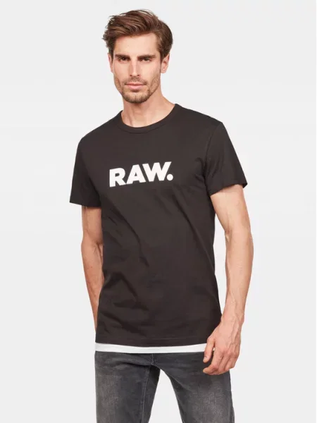 G-Star Raw Majica Holorn črna