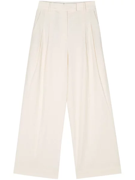 Pantaloni By Malene Birger alb