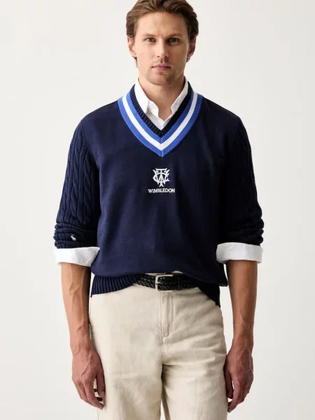 Polo Ralph Lauren pulover pentru bărbați din Wimbledon